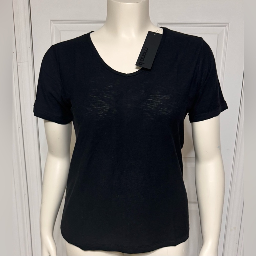 Athleisure Black Short Sleeve T Shirt Black Athletic Shirt Sizes S, M, L